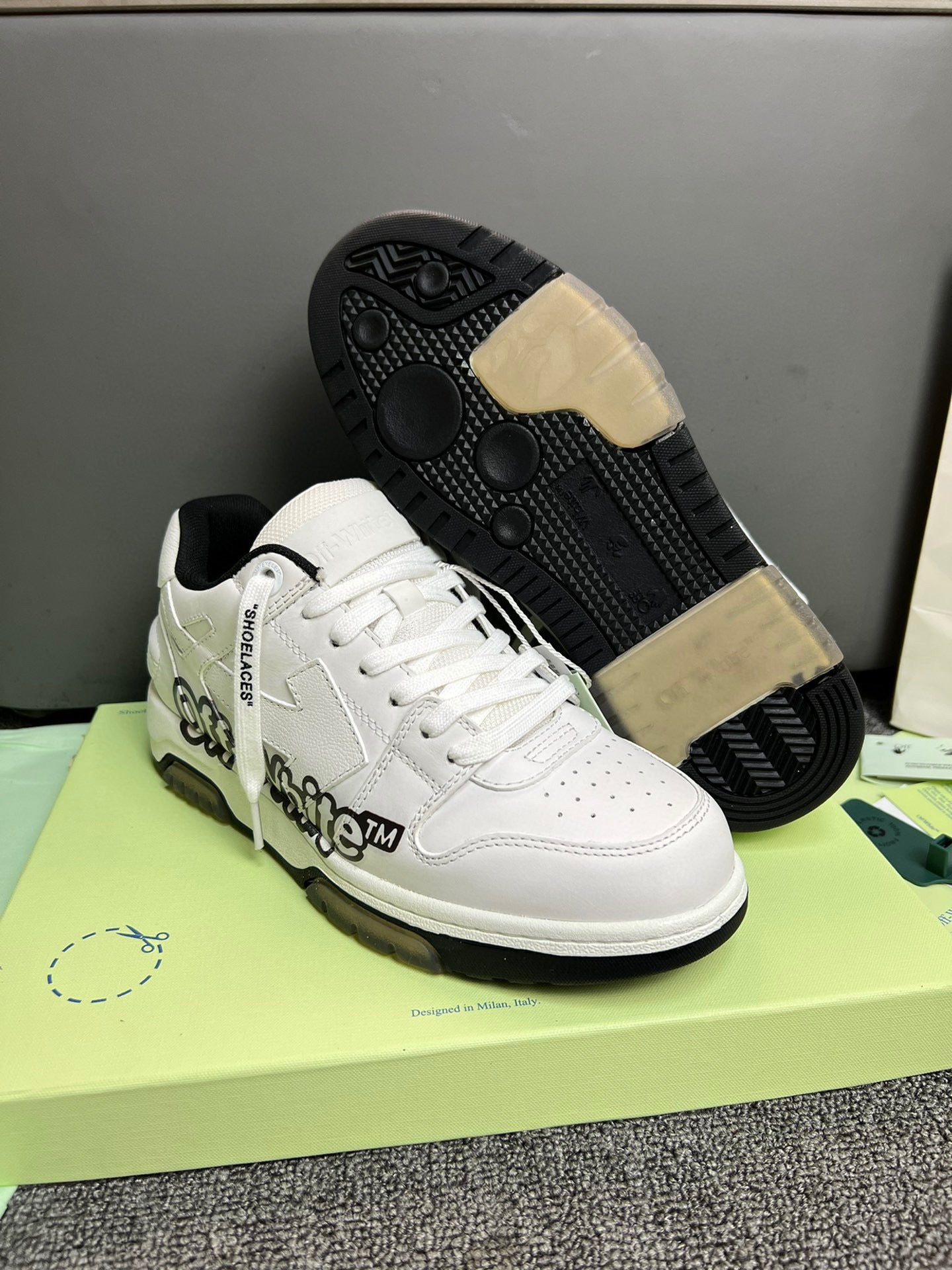 Scarpe Off Bianche e nere