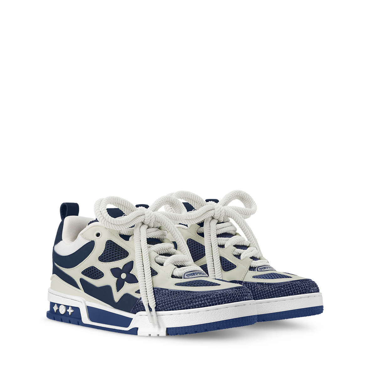Skate Blue and White