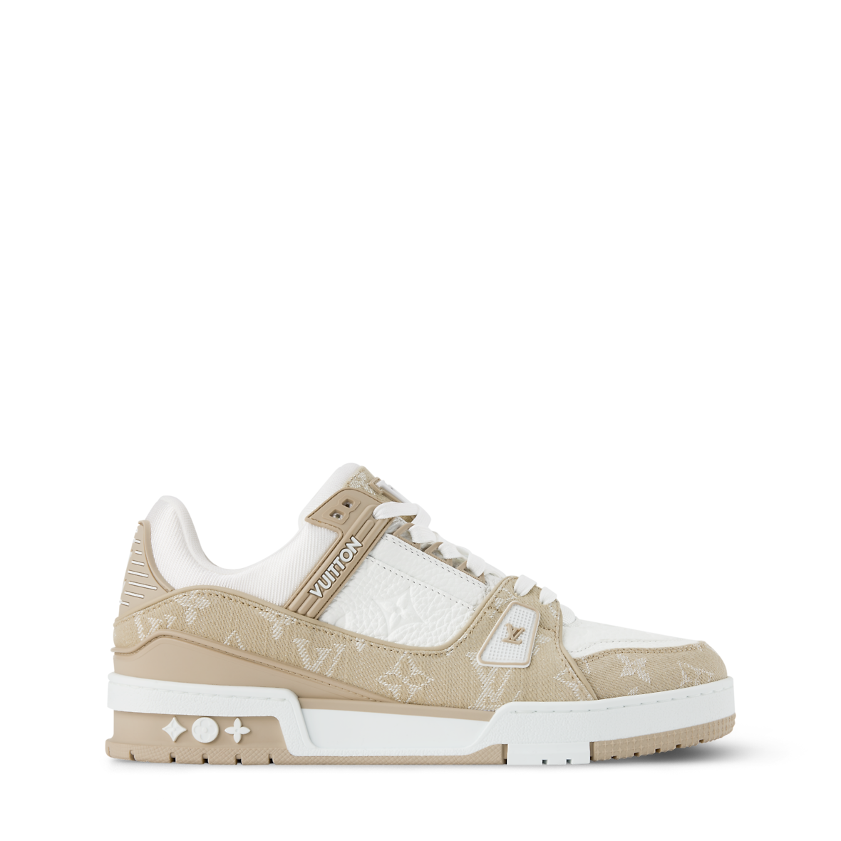 Trainer Beige and White