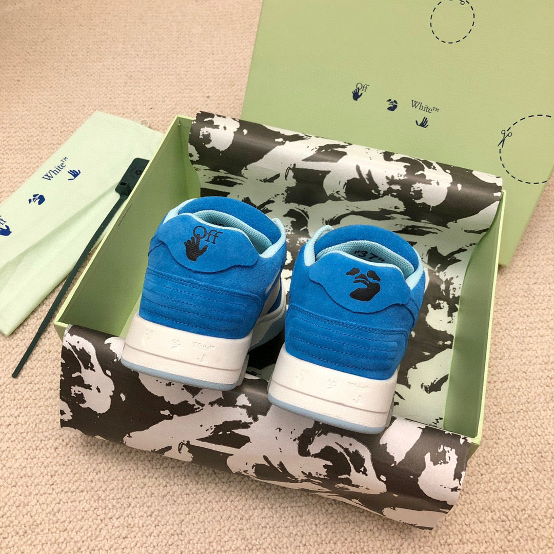 Scarpe Off Blue