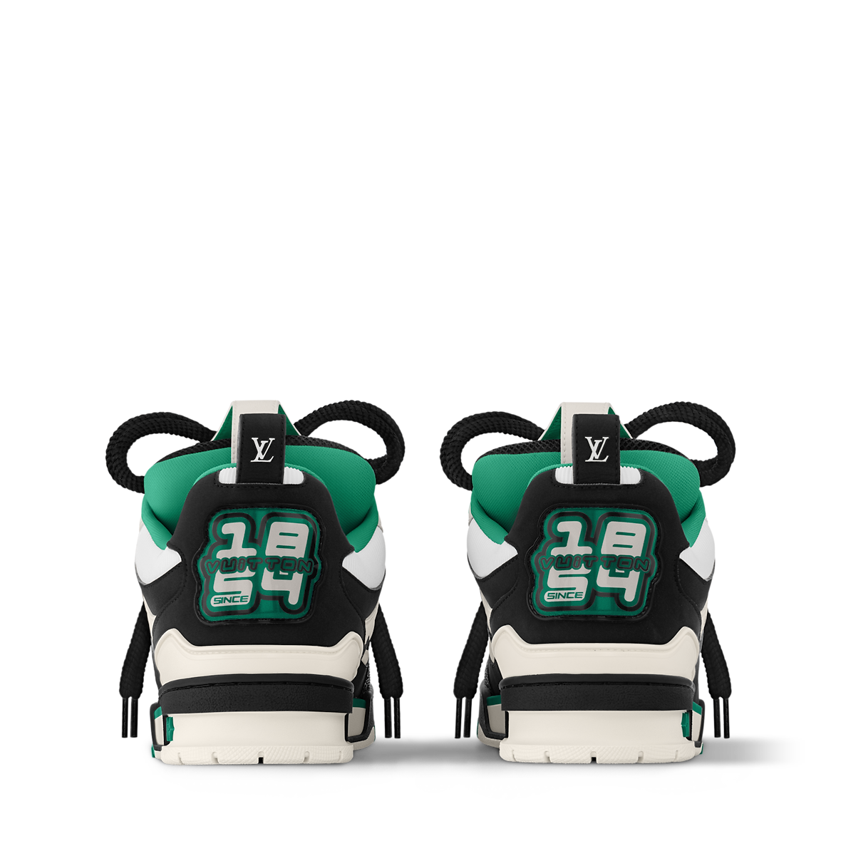 Skate Green and White