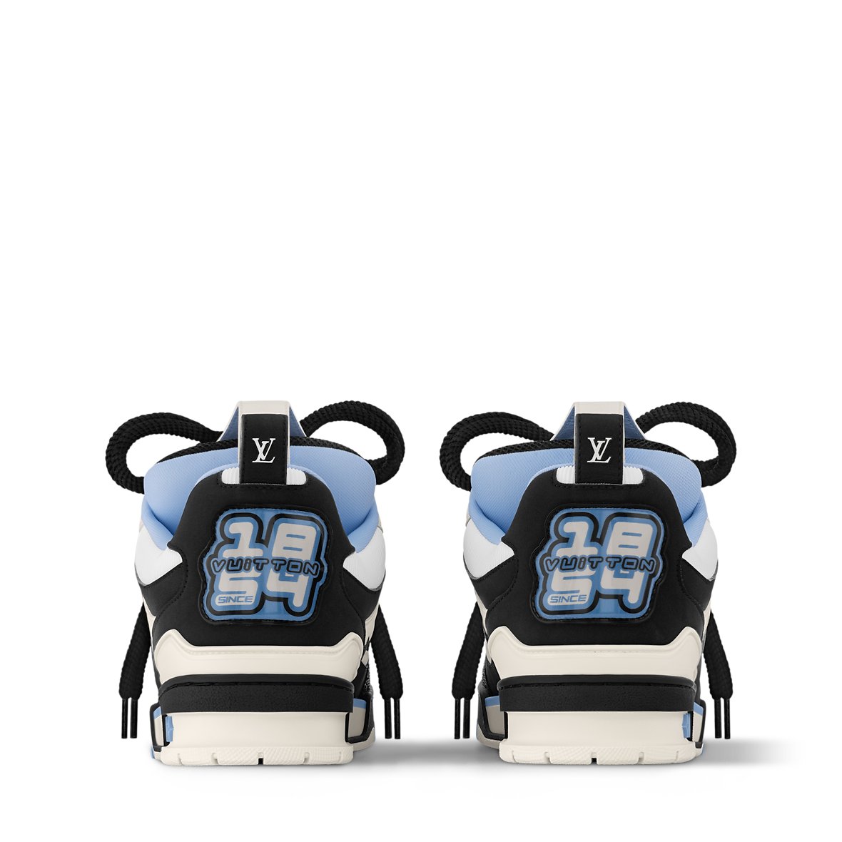 Skate Blue and White