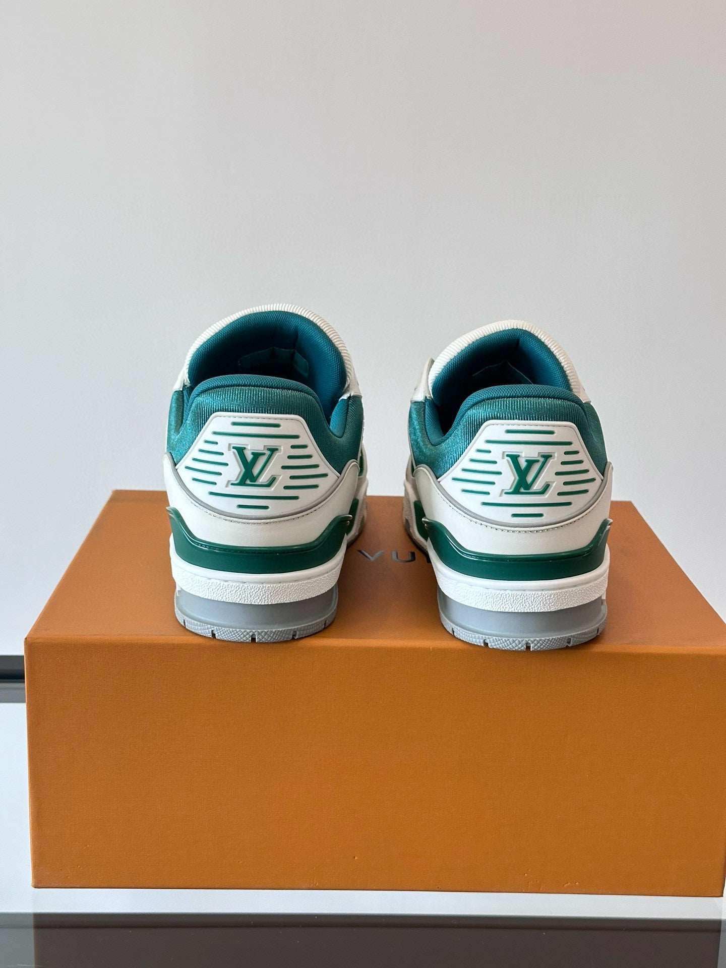 trainer Green and White