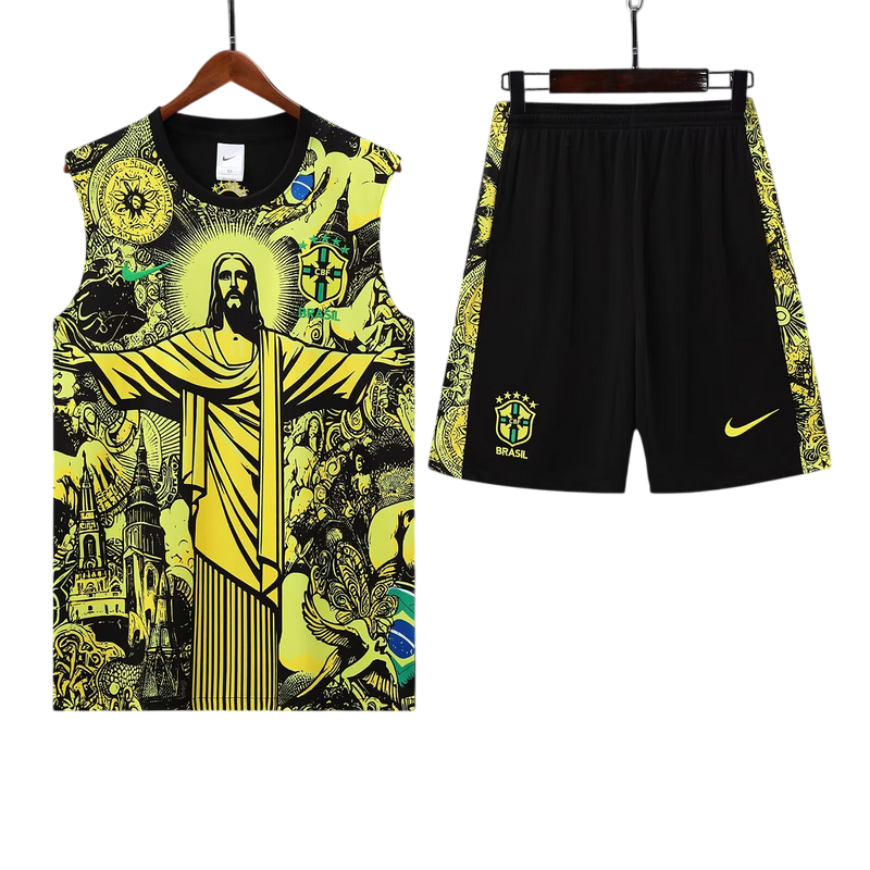 Completo Brasile canotta + pantaloncino