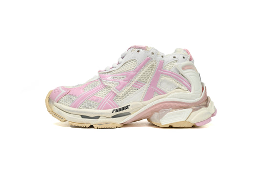 BLNG Runner Pink and White