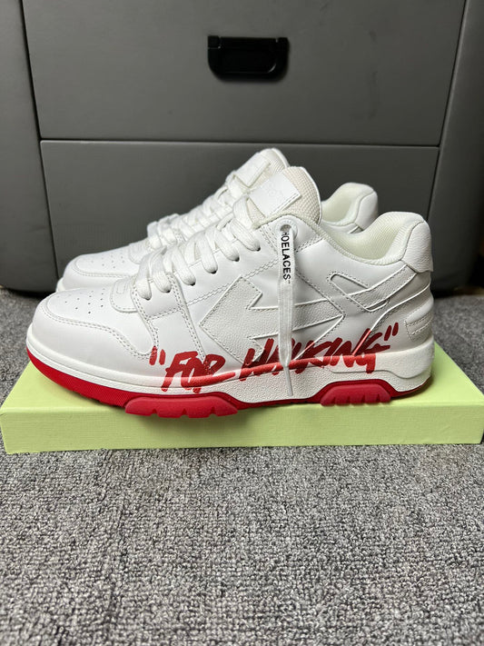Scarpe Off Bianco e Rosso