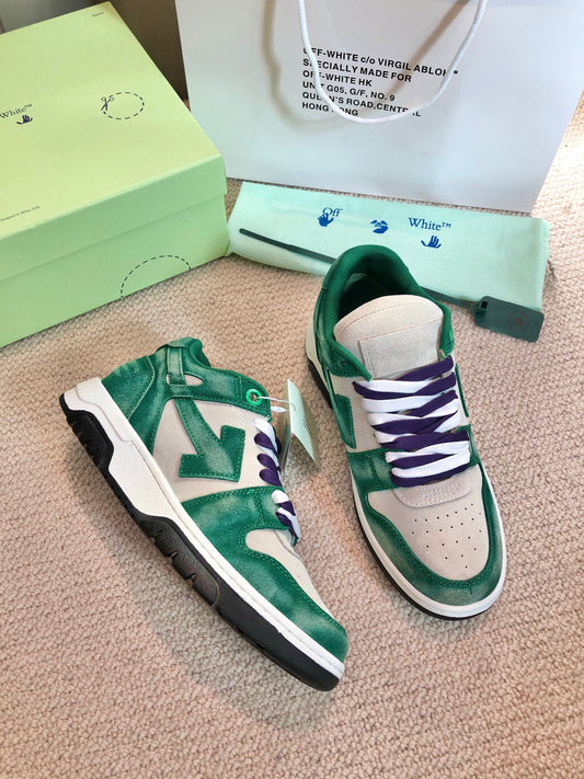 Scarpe Off Verdi e Bianche