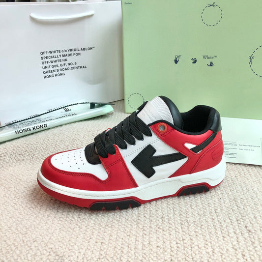 Scarpe Off Bianche e rosse