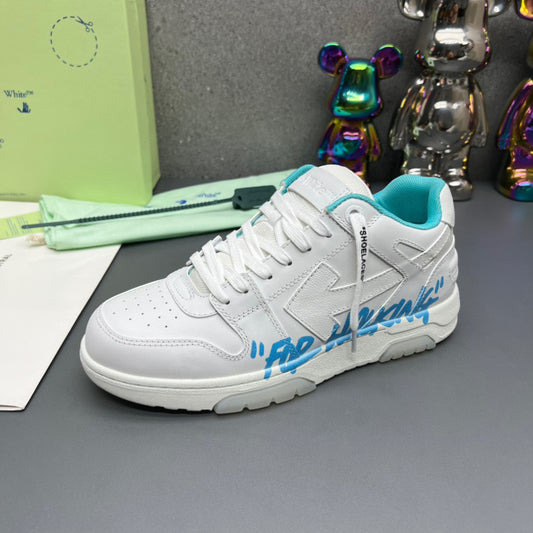 Scarpe Off Bianche e Celesti