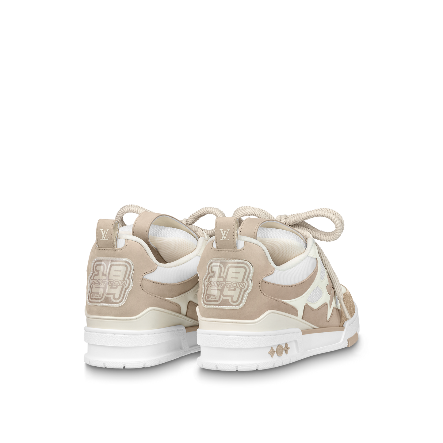 Skate Beige and white