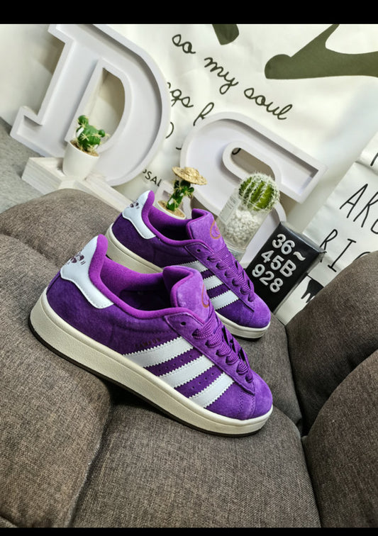 Campus Purple and White