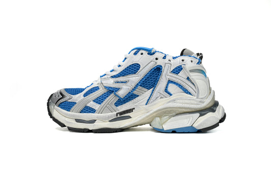 BLNG Runner Blue and White