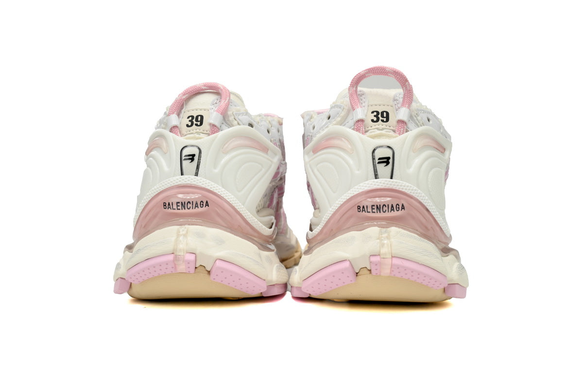 BLNG Runner Pink and White