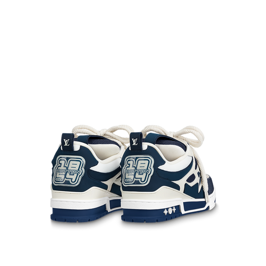 Skate Blue and White