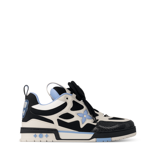 Skate Blue and White