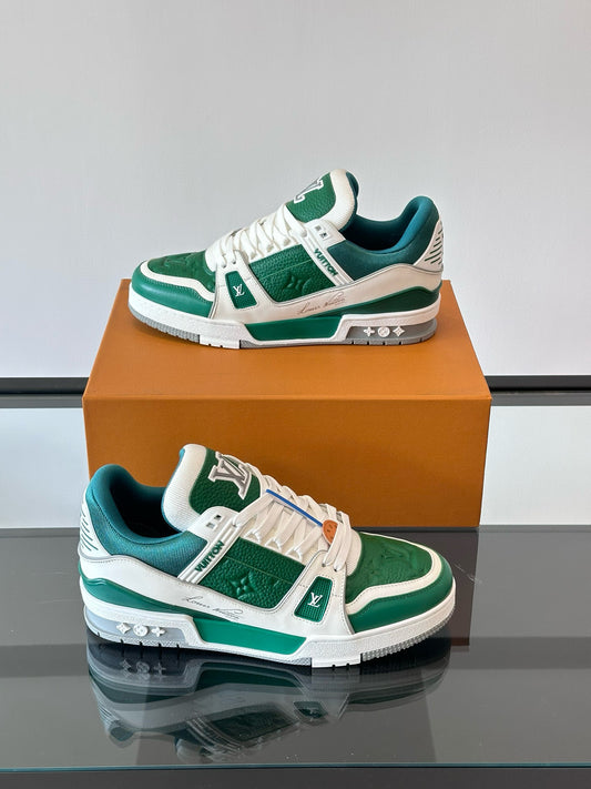 trainer Green and White