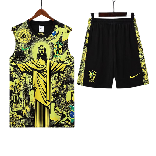 Completo Brasile canotta + pantaloncino